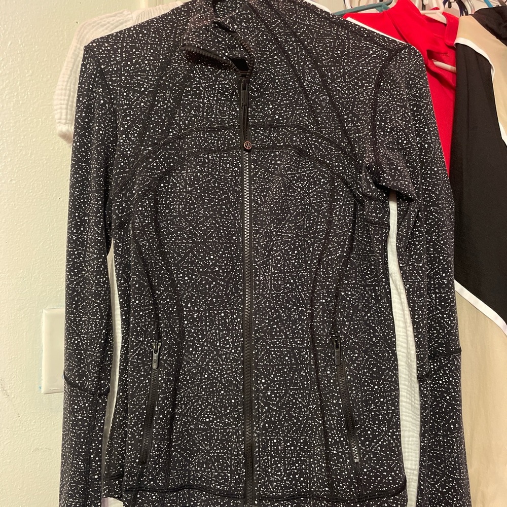 lululemon athletica Speckled Black and White Jacket